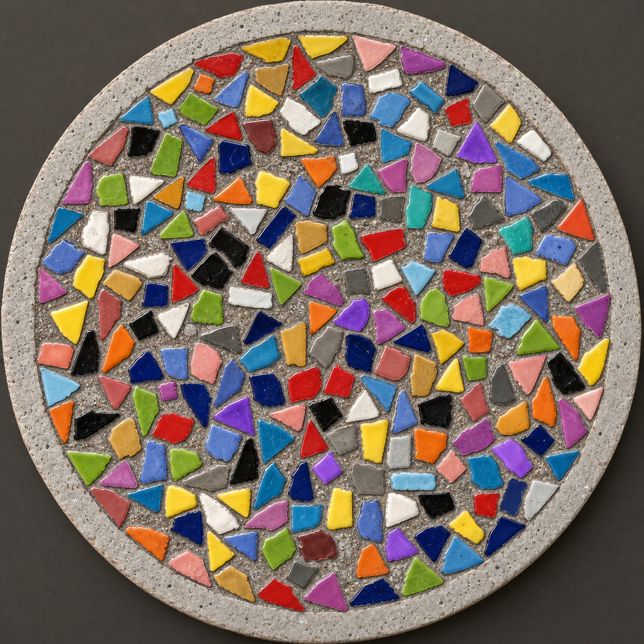Jigsaw Stepping Stone: AI rendered image of completed mosaic